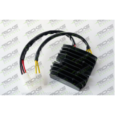 Rick's Motorsports Electrics Universal Style Hot Shot Series Rectifier-Regulator for Ducati Monster 1000 '92-18 (All Models), 748s '93-04 (All Models), Supersport 1000 '98-07 (All Models), Multistrada 1100 '06-10 (All Models)